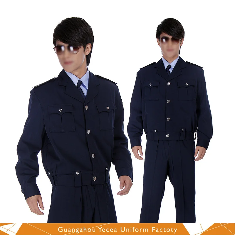 
Good quality fashion style uniform for security guard man workwear 