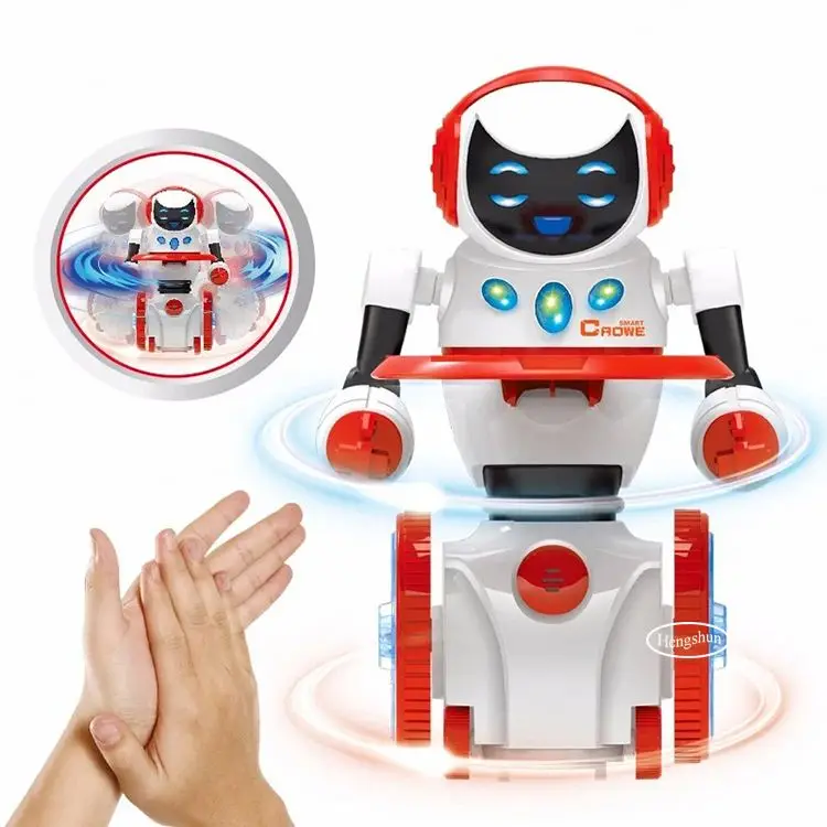 
2019 Funny voice control Intelligent RC Electronic Educational Plastic Remote Control Robot Toys 