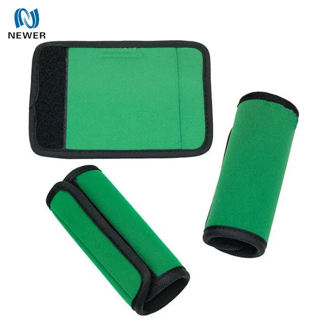 
Wholesale cheap oem promotional comfortable waterproof travel colorful custom neoprene suitcase luggage handle grip wrap 