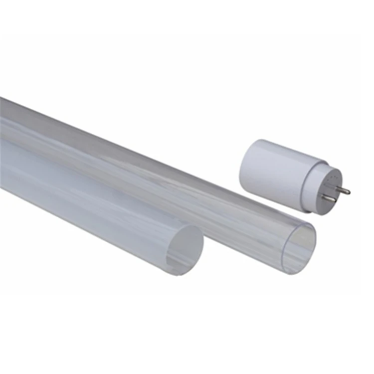 Milky two-pins Nature Light LED Fluorescent Tube Dimmable LED Plastic lampshade bulb tube