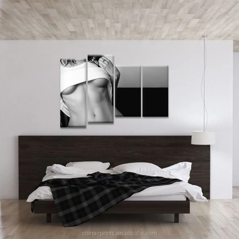 Sexy Young Girl Picture Canvas Printing Hot Women Image Digital Prints on Canvas Wholesale Ready to Hang Bedroom Decoration