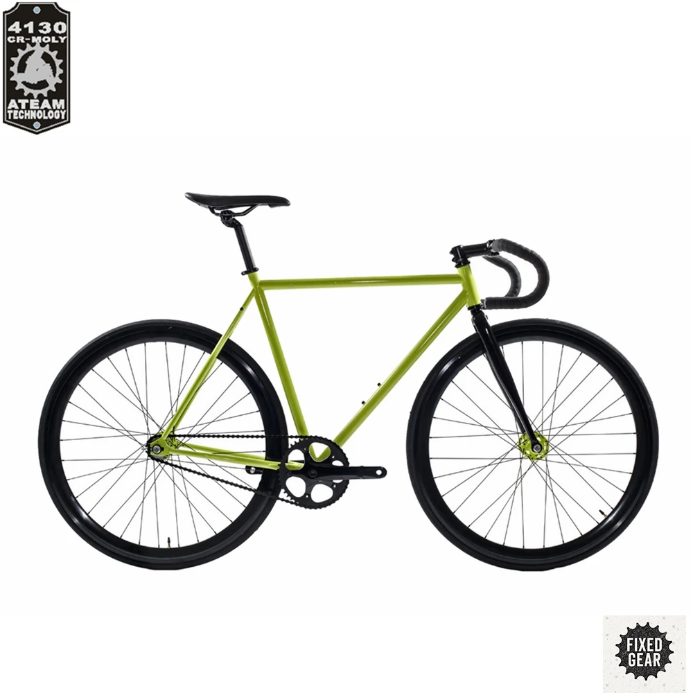 Fixie Bike AM4 -Single speed 700C China steel frame gear bike bicycle cycles oem brand fixed gear