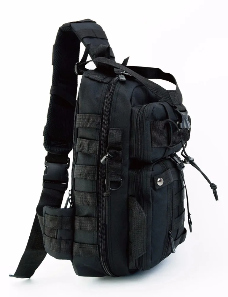 
Tactical Bag Assault Sling Shoulder Cross Body One Strap Backpack 