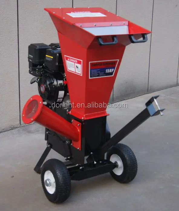 
15HP drum type chipper shredder, wood chipper, hot sale! 