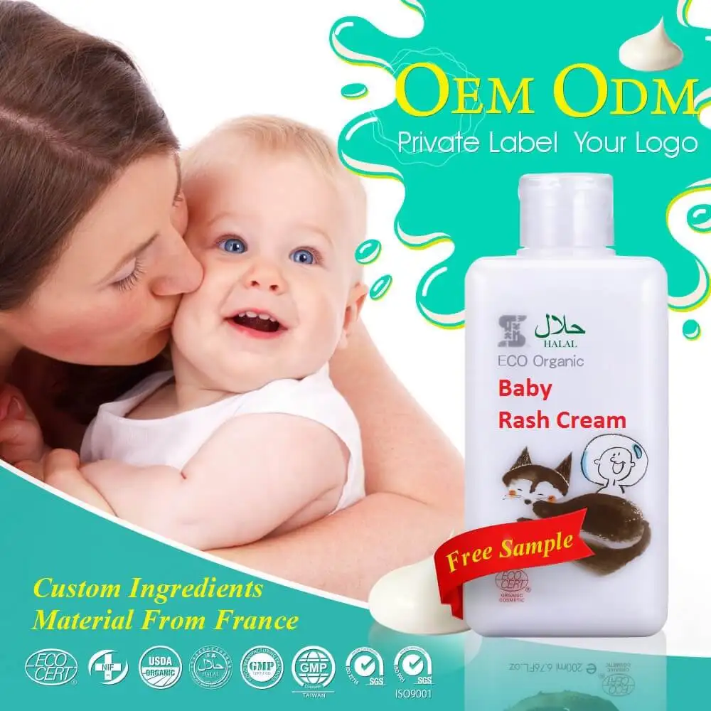 
Organic Ingredients Repairing Baby Rash Treatment Cream 
