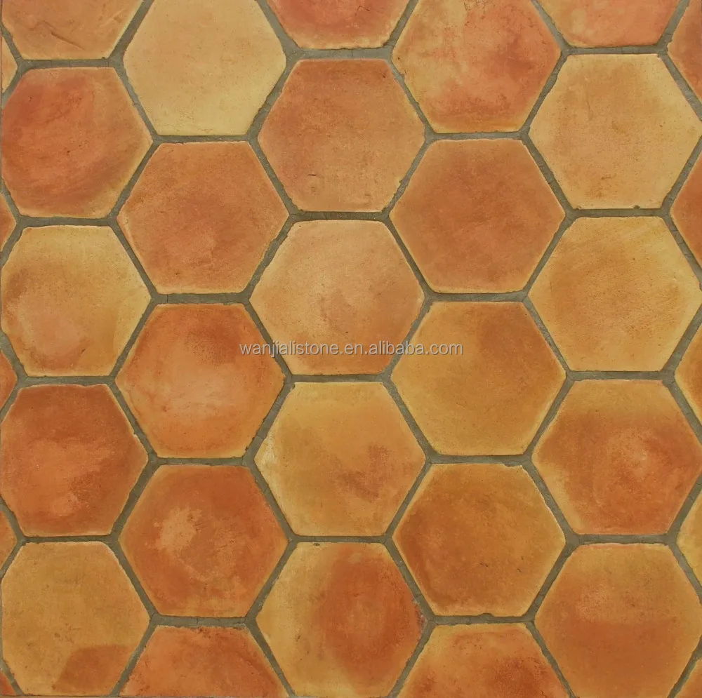 
Hexagon Terracotta Floor Tile 