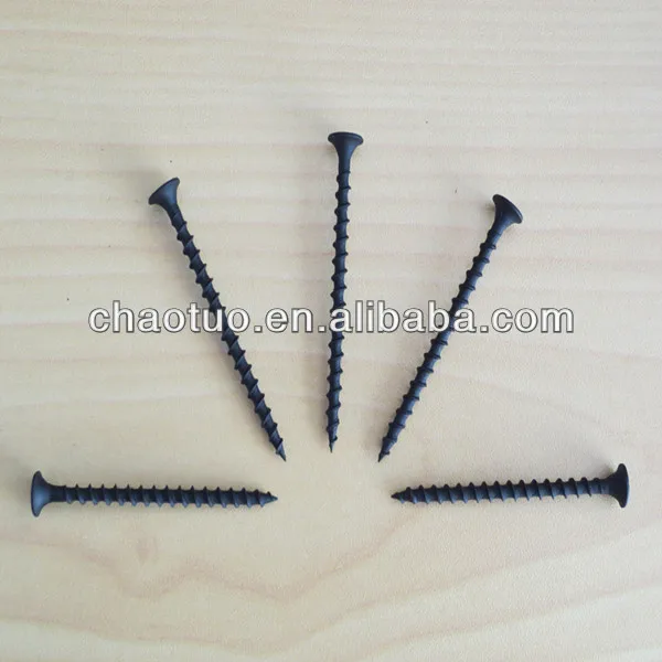 bugle head black drywall screw