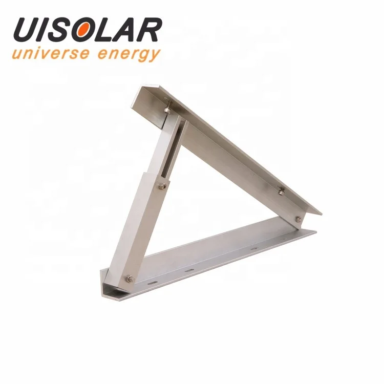 Commercial Concrete Roof And Tin Roof Adjustable Triangle Solar Power System Brackets