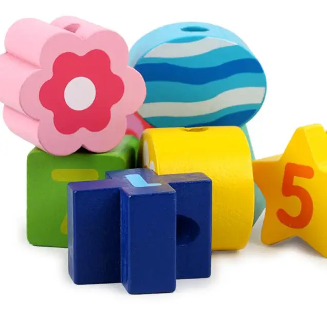 Montessori wooden toy kid intelligence cube box multi function treasure toy