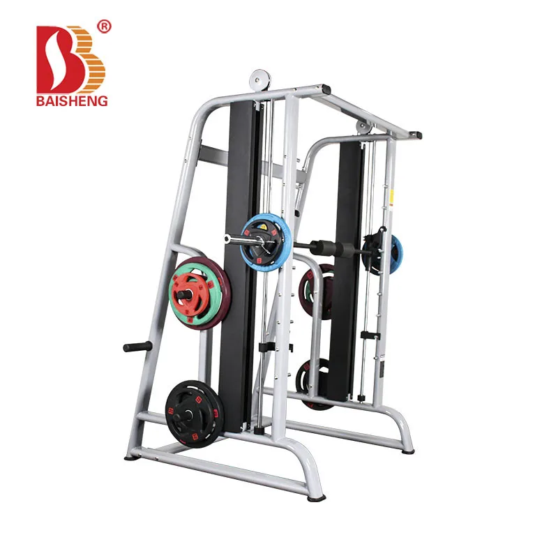 Hot Sale Gym Equipment Squat Rack Power Cage Weightlifting Rack Smith Machine