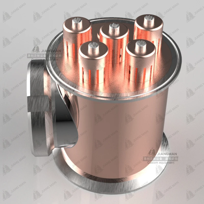 Distilling Equipment Parts  4 inch 6 inch 8 Copper Column For Vodka, Whiskey, Gin Making