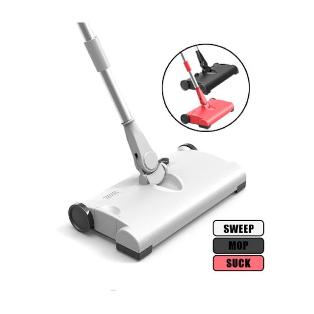 OB9 2019 Household Wireless Electric Sweeper Mops Hand Hold Electric Robot Cleaner Cordless Drag Sweeper Mop
