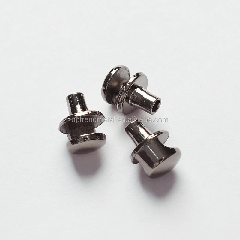 
Brass Boot Hook Metal Shoe Lace Hook with Rivet For Army Boots 