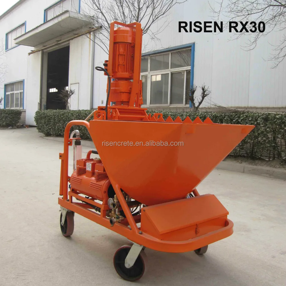 advanced technology gypsum/plaster/cement/mortar spraying machine