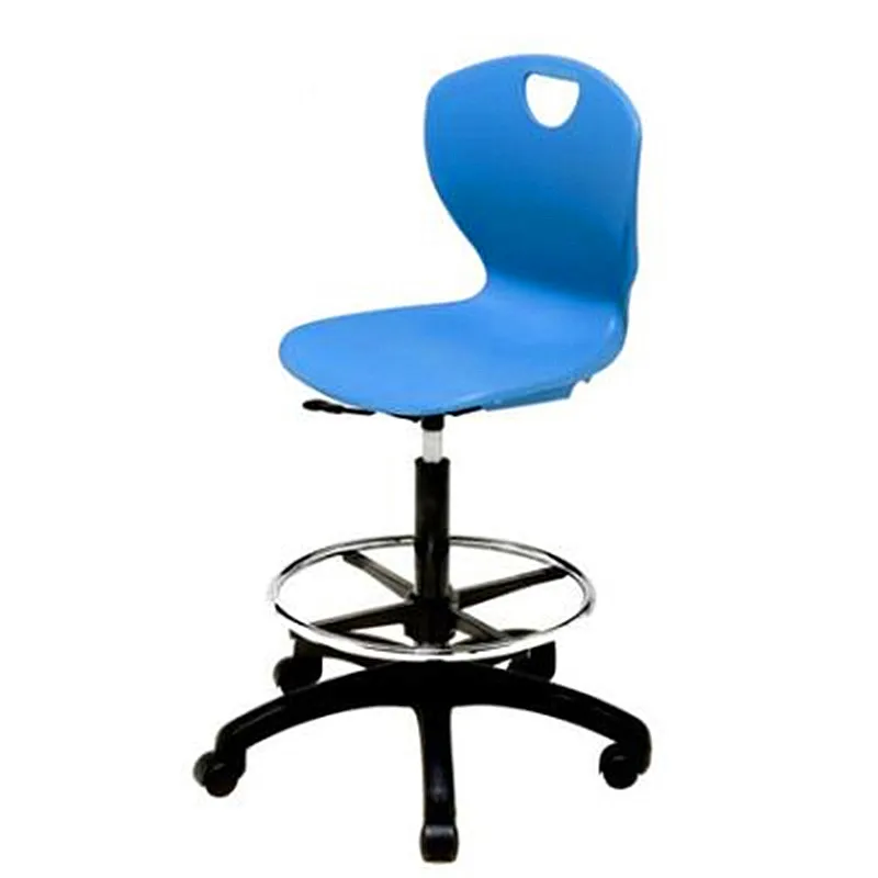 Stainless Steel Work Stool Technician Durable School Lab Stool Computer Laboratory Chair