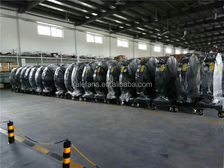 6.5ft Movable Indoor Outdoor IP55 big waterproof round fan