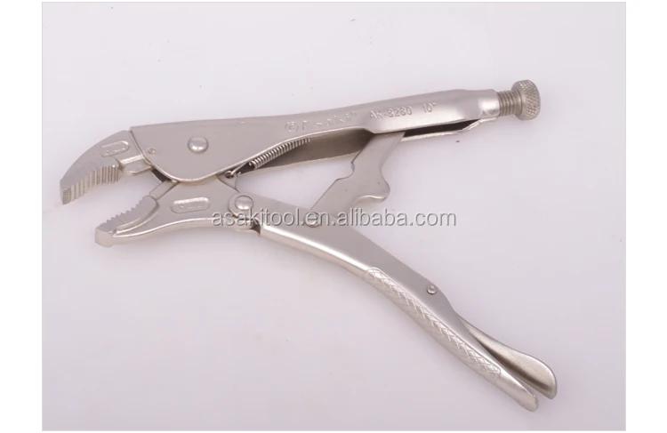 AK-8280 High quality Curved Jaw Vise Grip Pliers