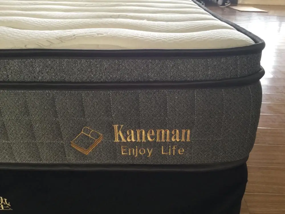 10 дюймов вакуумный рулонный матрас Королевский размер латексный Карманный пружинный в коробке