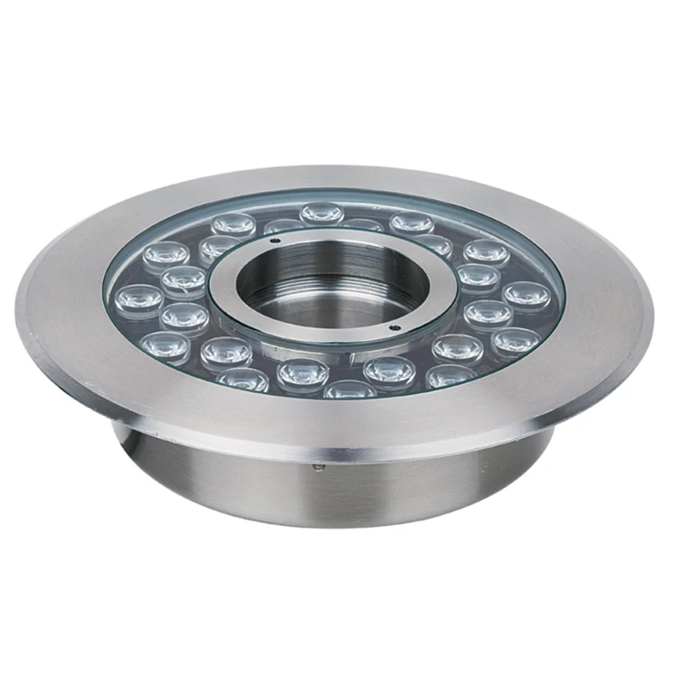 
Factory supply stainless steel RGB fountain outdoor pool lights 