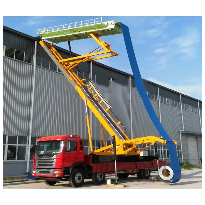 Weihua Brand Hydraulic Lifting Platform Crane Truck With Tile Rolling Machine For Workshop Construction