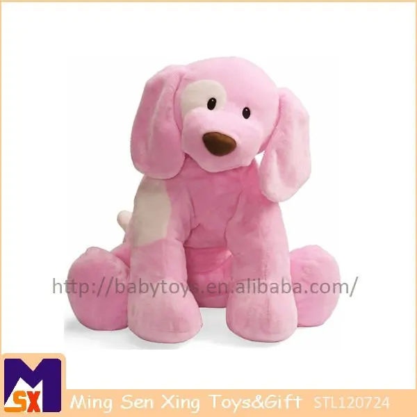 alibaba горячие продажа смазливая розовый собака мягкие плюшевые мягкие игрушки