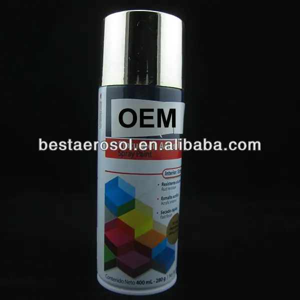 
Металлическая краска-распылитель 