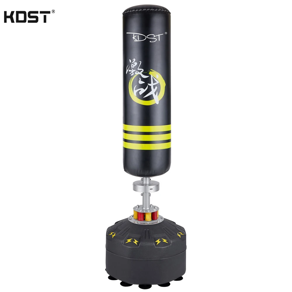 
logo custom hot sell fitness equipment heavy boxing training bags free standing kickboxing body punching bag 