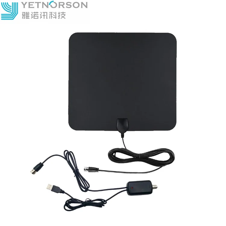 Top seller amazon uhf hd digital tv indoor antenna with amplifier