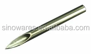 Customized stainless steel cannula and lancet needle