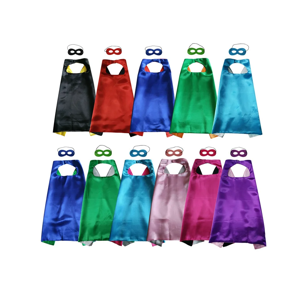 Children kids halloween christmas superhero adult super hero wholesale superhero cape