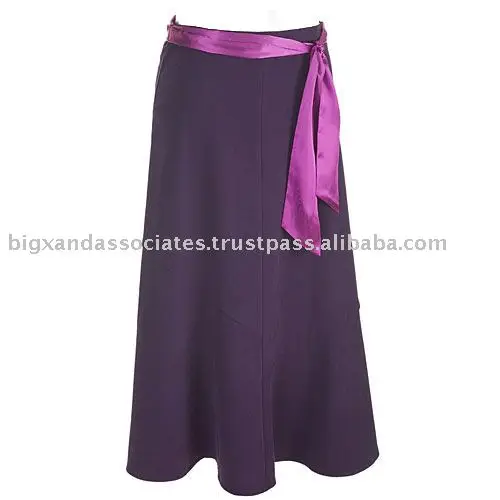 New Fashion Solid Color Back-zip Satin Factory cheap price Long Skirts For High Waist Irregular Split Bandage Skirt Long Skirt