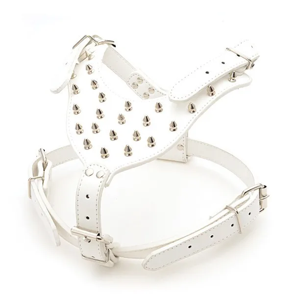 spiked big dog harness leather