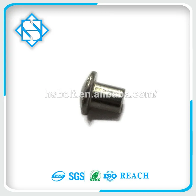 Top Quality DIN7340 Metal Flat Head Tubular Rivets with Sample Free