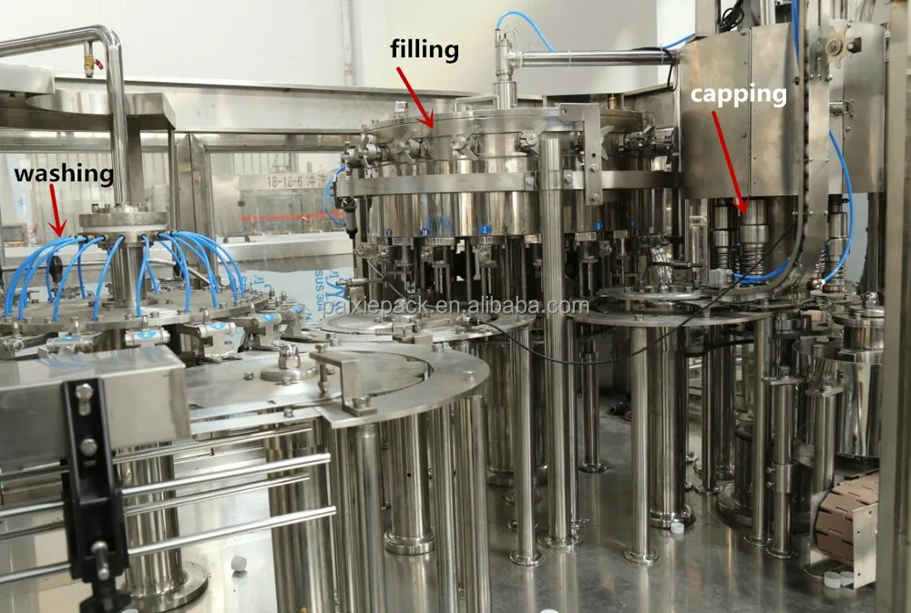 
Shanghai supplier bottle water machines in portharcourt rivers state 3in1 bottling filler line with high quality 