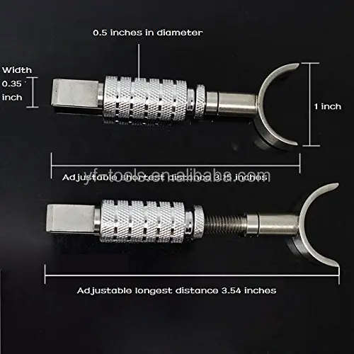 YIFENG DIY Leather Carving Tool Adjustable Swivel Knife leather craft tools hand