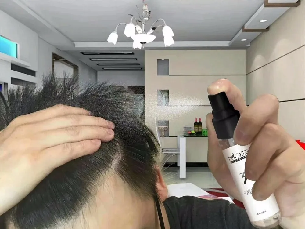 Mokeru hair growth serum private label removal treatment spray  anti loss magic fast regrowth improve deep strong solid hair