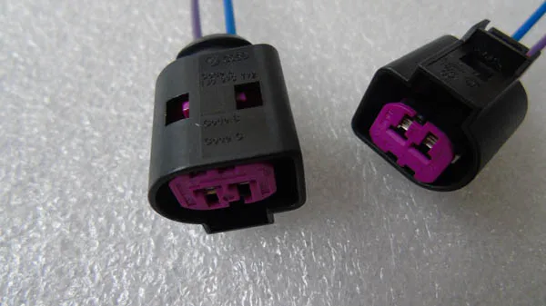 2 pin Vw Audi Alternator Wiring Connector pigtail 1J0973772 1J0 973 772