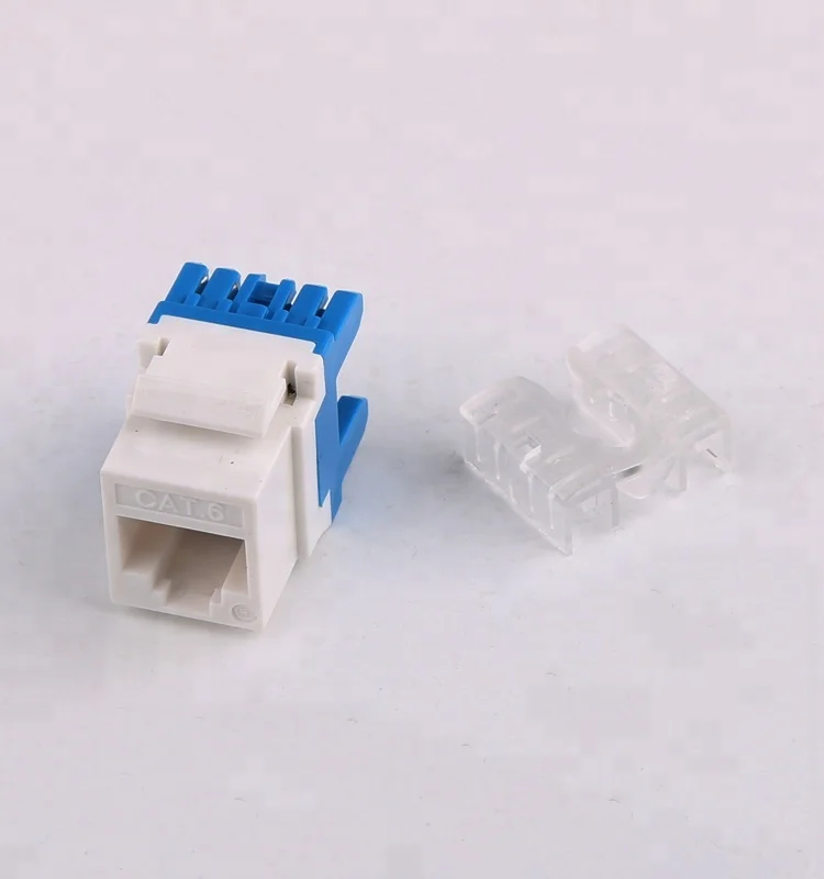 chinese manufacturing cheap punch down utp cat6 180 degree rj45 Keystone Jack short model