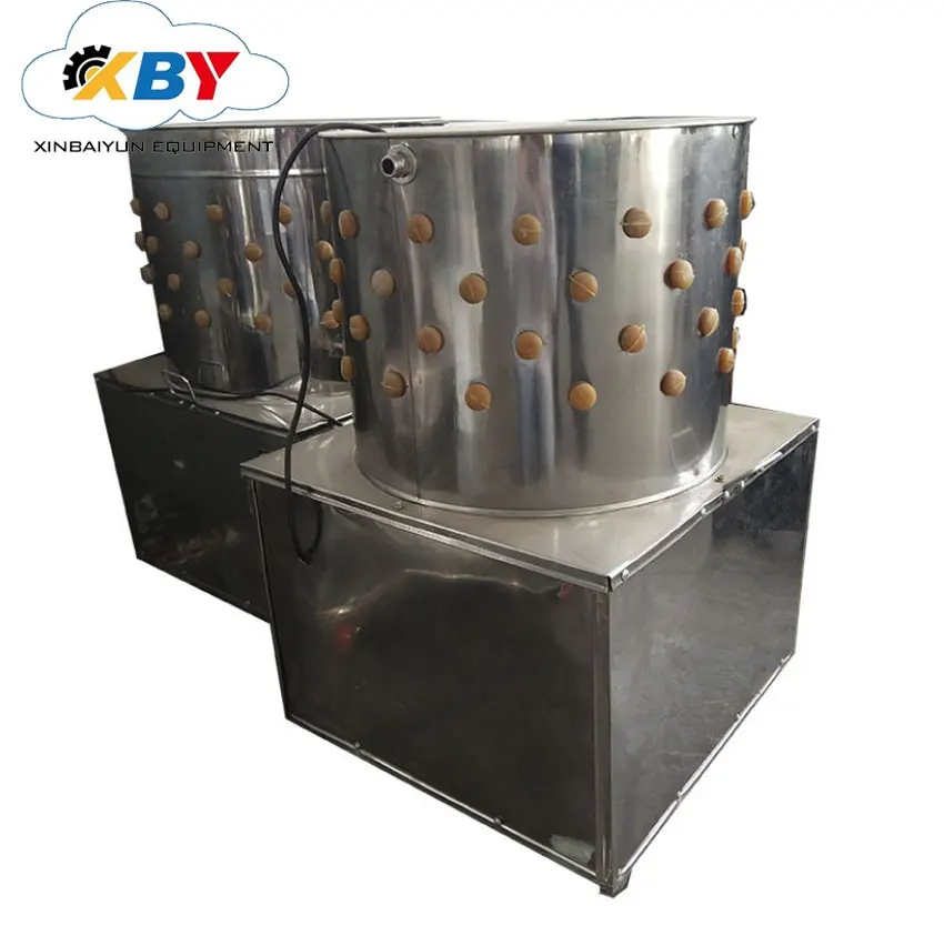 Free shipping 65 mini chicken defeather Plucking machine for poultry plant/ feather and feet skin plucking machine
