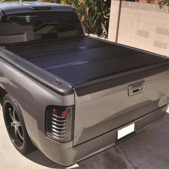 
VW amarok single cab hard tri fold tonneau pickup cover accessories 