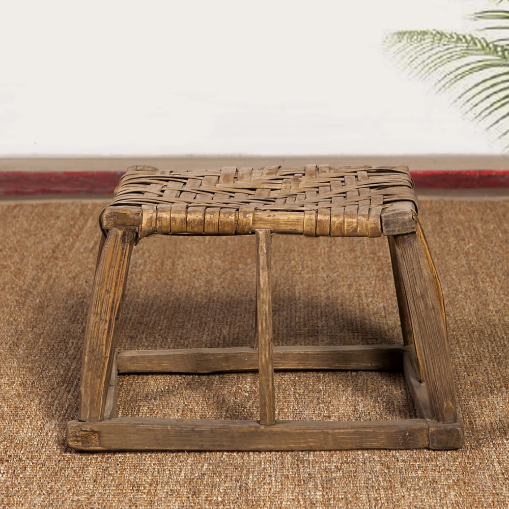 
Wholesale living room Chinese vintage style wooden stool 