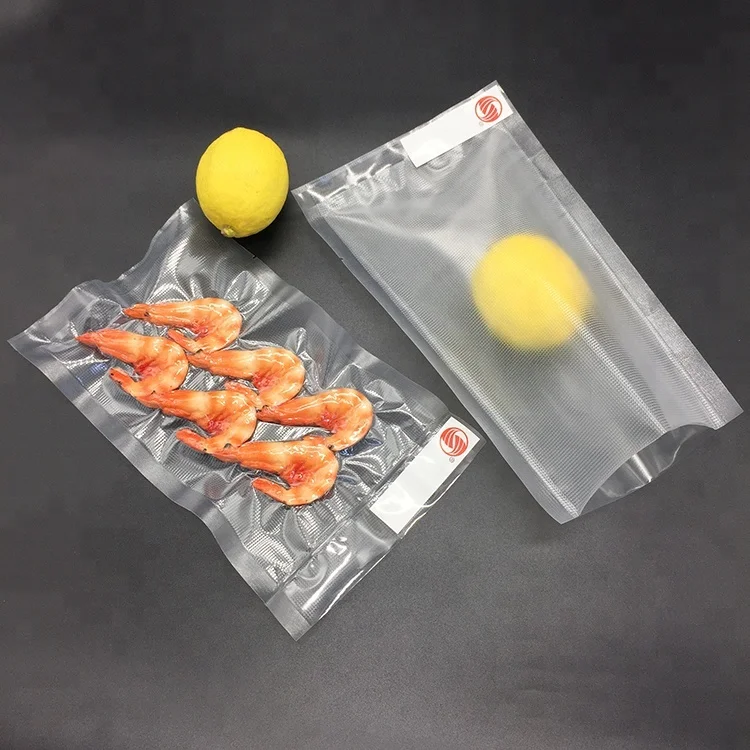 
Popular Certified Multi-layer Co-extruded Embossed Vacuum Food Storage Bag 