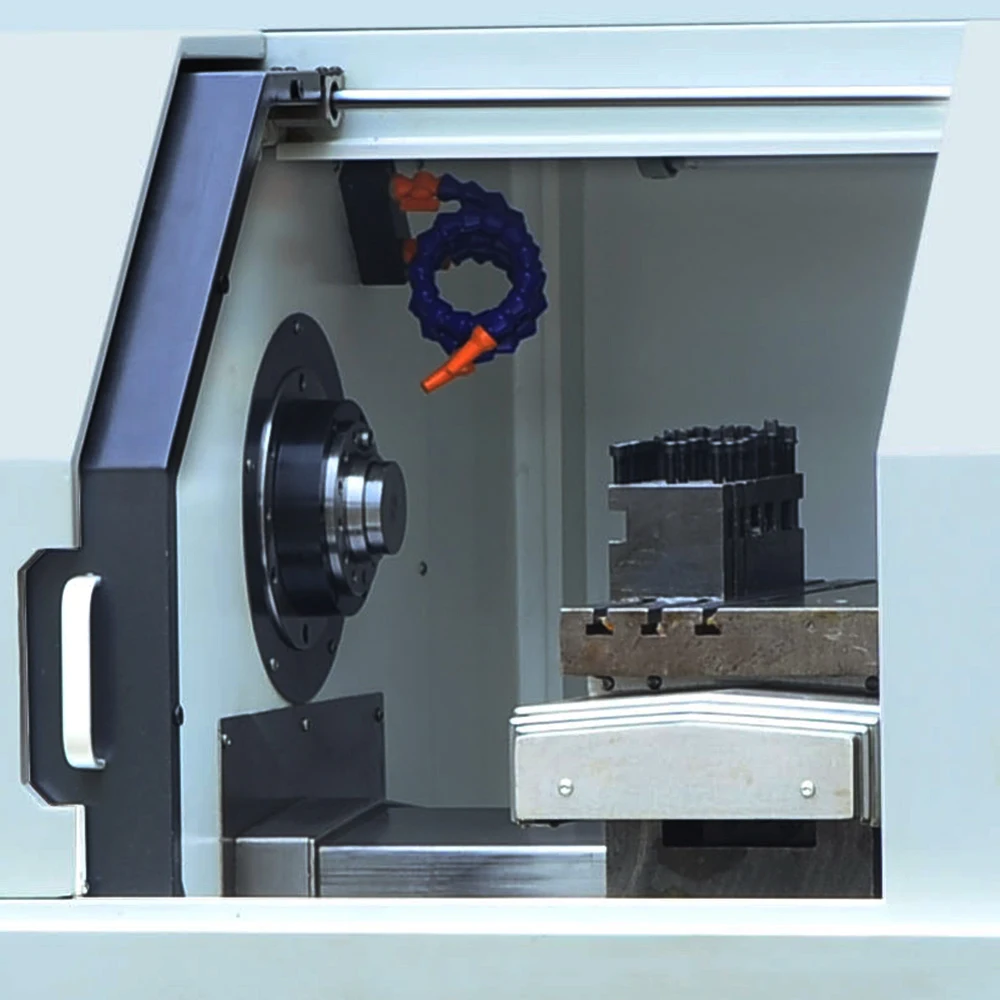 Cnc Lathe Machine Top1 Manufacturer Super Precision P30H Mini 2.2kw Flat Bed Lathe Automatic Horizontal Medium Duty 1.5 Years 30