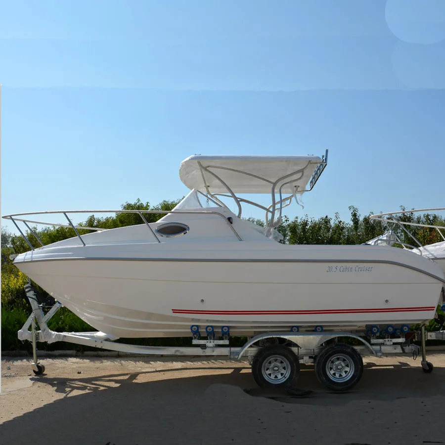 Waterwish QD 20.5 CABIN Fiberglass Cabin Motor Boat Cruiser