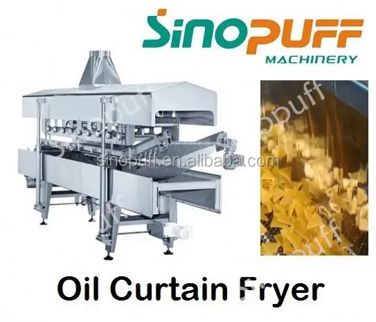 
potato chips fryer / Gas /automatic continuous Fryer 