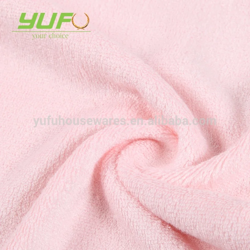 bamboo fiber hand towel solid color fancy hand towel