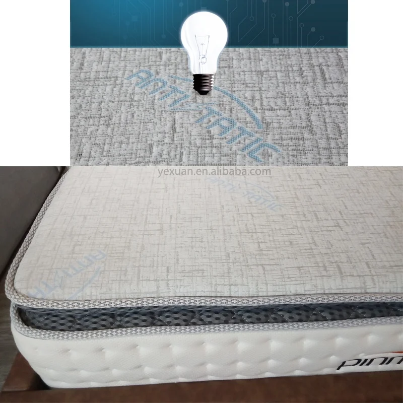 Hypo-allergenic Pillow top pocket spring magnetic treated memory foam mattress