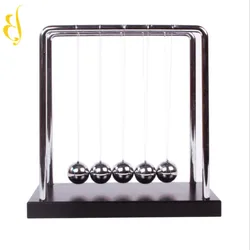 simple magnetic physical newton swing pendulum wave ball experiment physics  toy newton balance friction ball  toys decoration