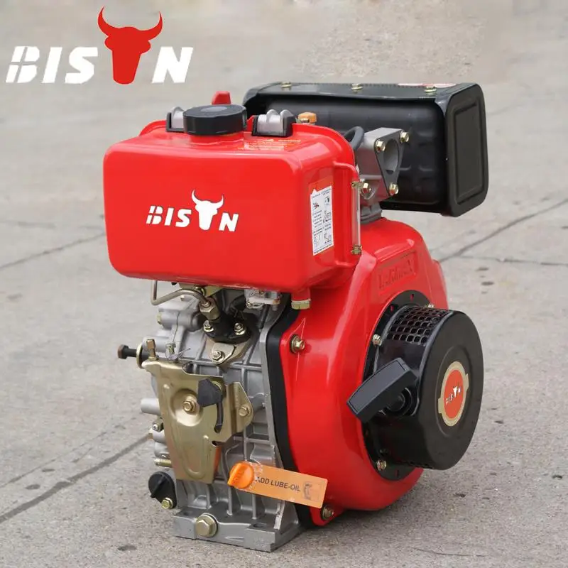 Bison China Zhejiang Reliable Quality Good Price Power 16 HP 186F Diesel Engine