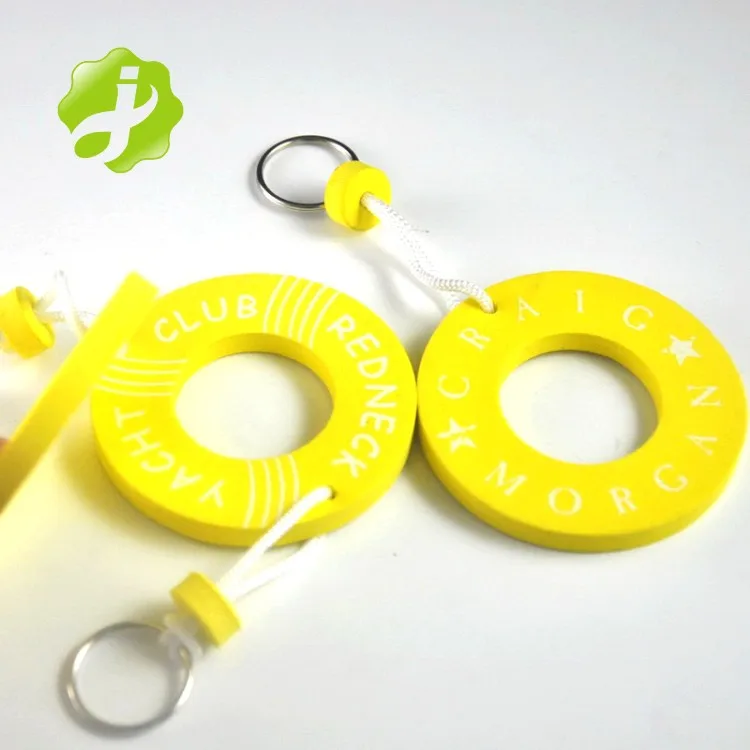 promotion eva floating keychain